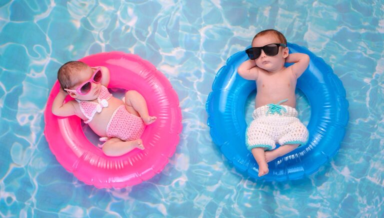 Bébés - Piscine Pré en Bulles